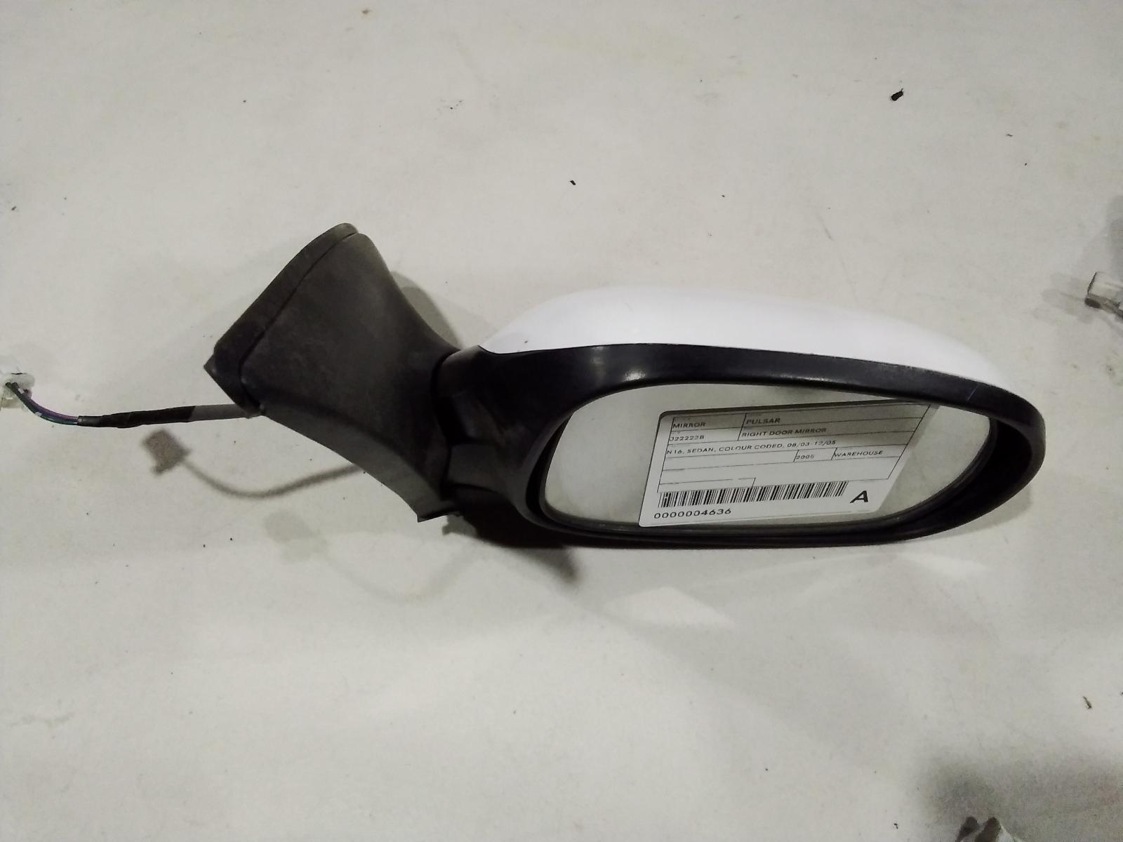 View Auto part Right Door Mirror Nissan Pulsar 2005