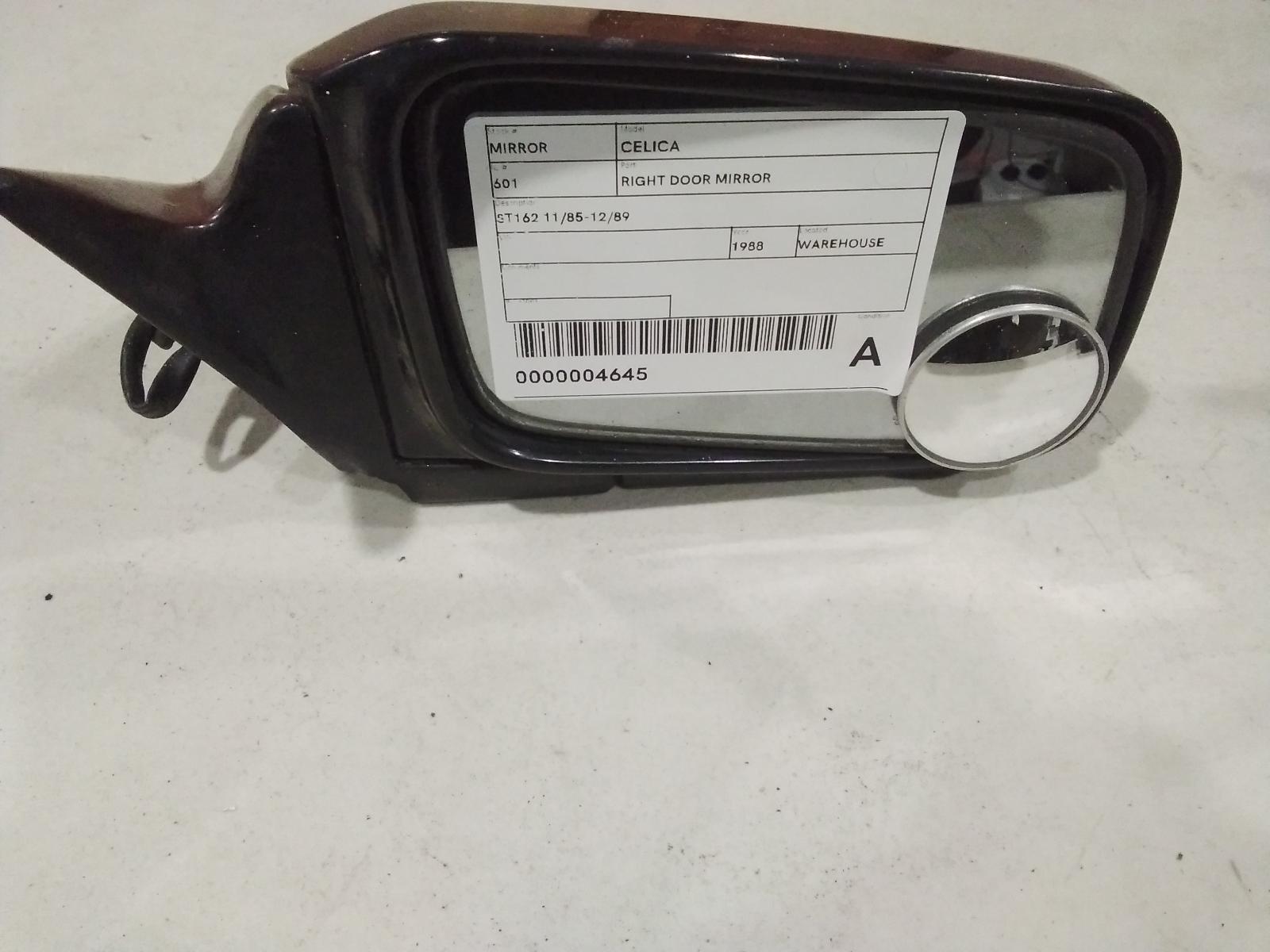 View Auto part Right Door Mirror Toyota Celica 1988