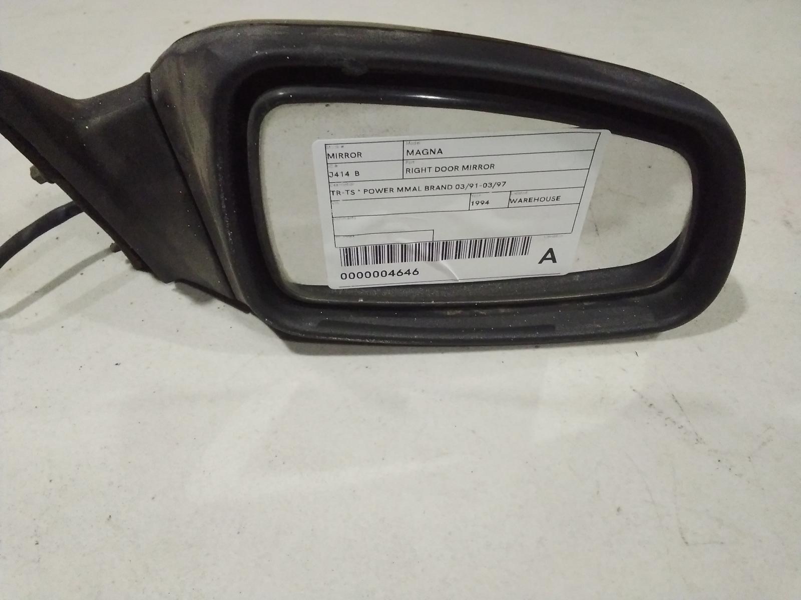 View Auto part Right Door Mirror Mitsubishi Magna 1994