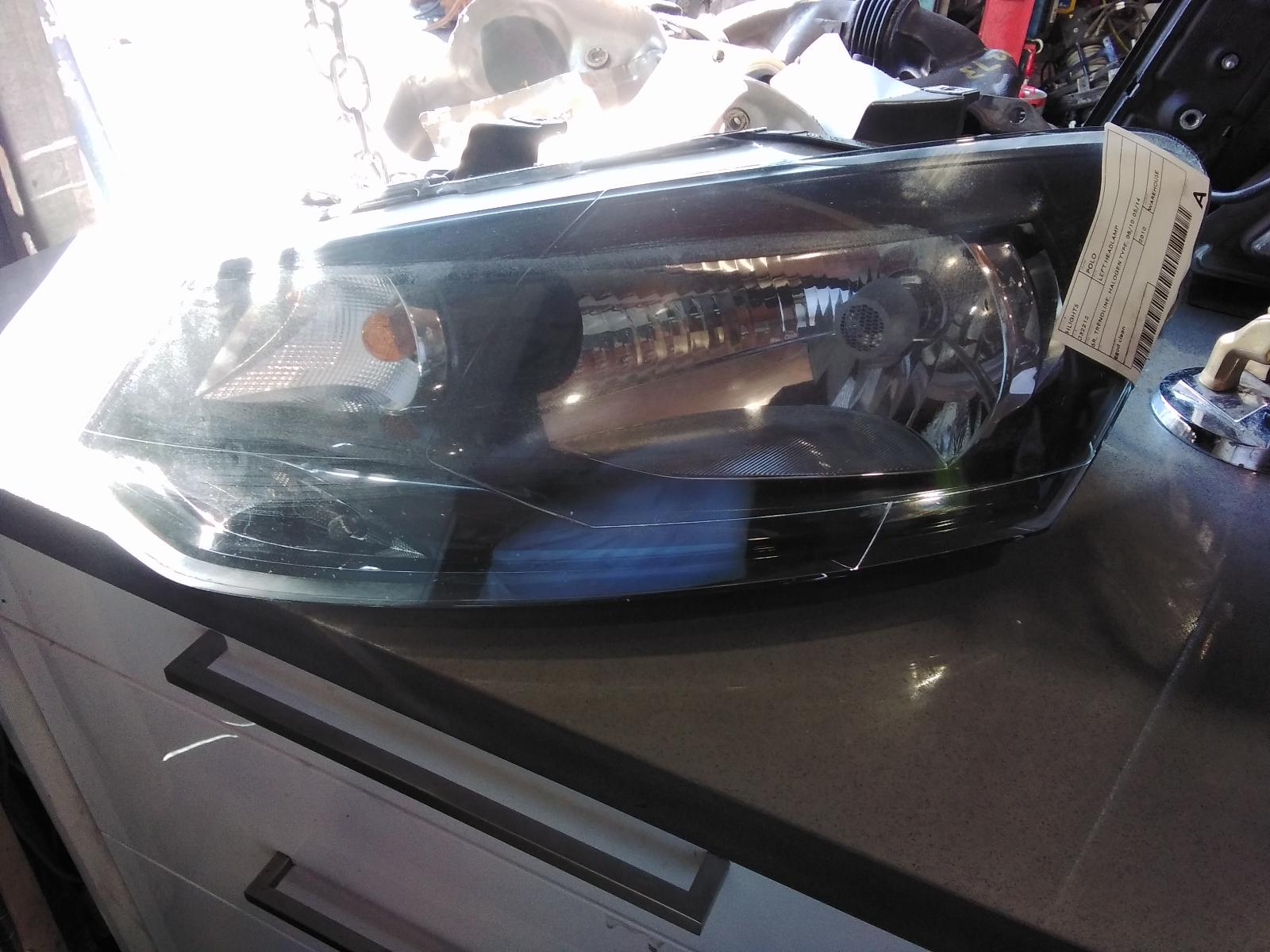 2010 Volkswagen Polo Left Headlamp View Auto part Left Headlamp Volkswagen Polo 2010