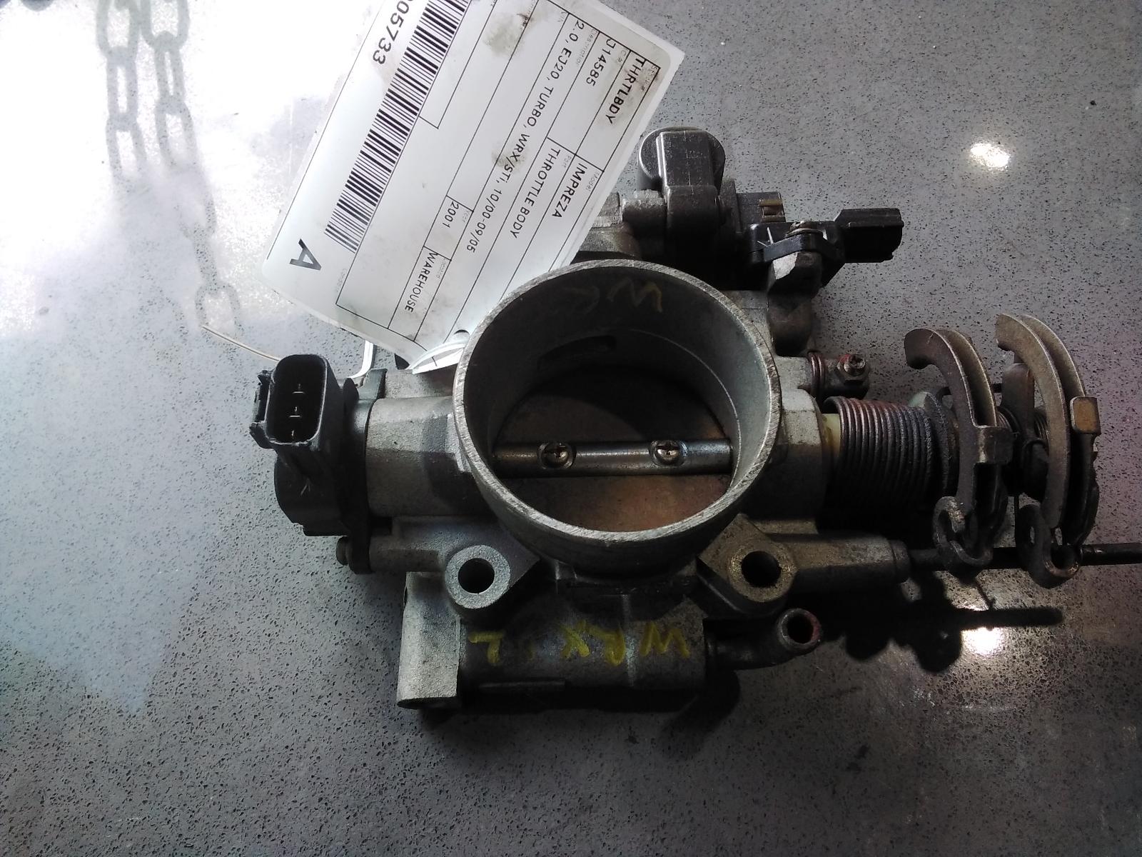 2001 Subaru Impreza Throttle Body View Auto part Throttle Body Subaru Impreza 2001