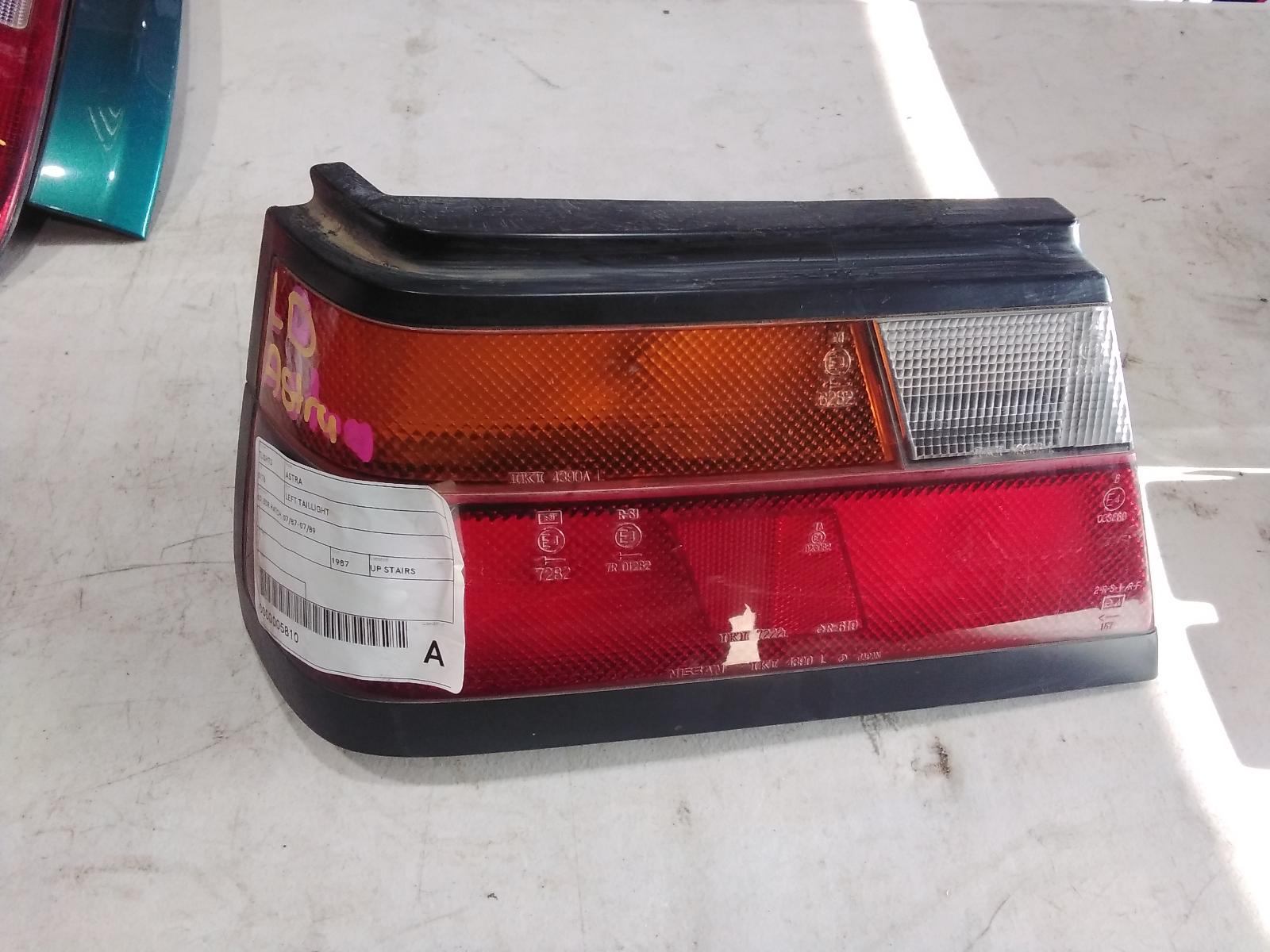 View Auto part Left Taillight Holden Astra 1987
