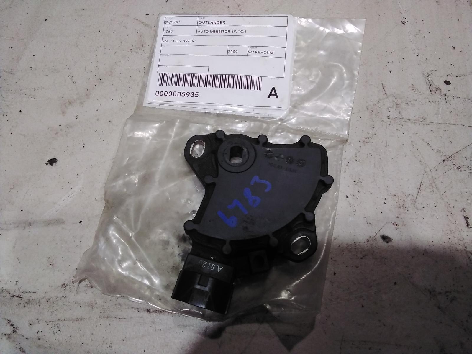 2009 Mitsubishi Outlander Auto Inhibitor Swtch View Auto part Auto Inhibitor Swtch Mitsubishi Outlander 2009