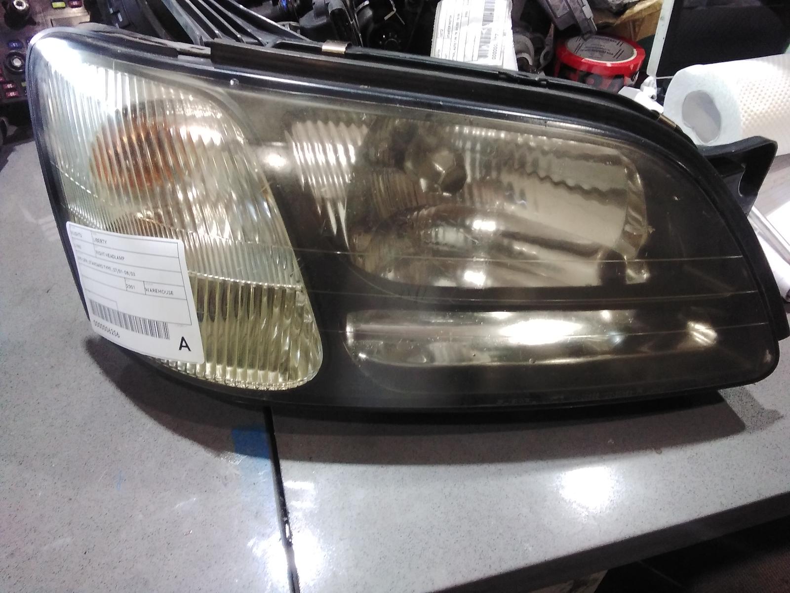 2001 Subaru Liberty Right Headlamp View Auto part Right Headlamp Subaru Liberty 2001
