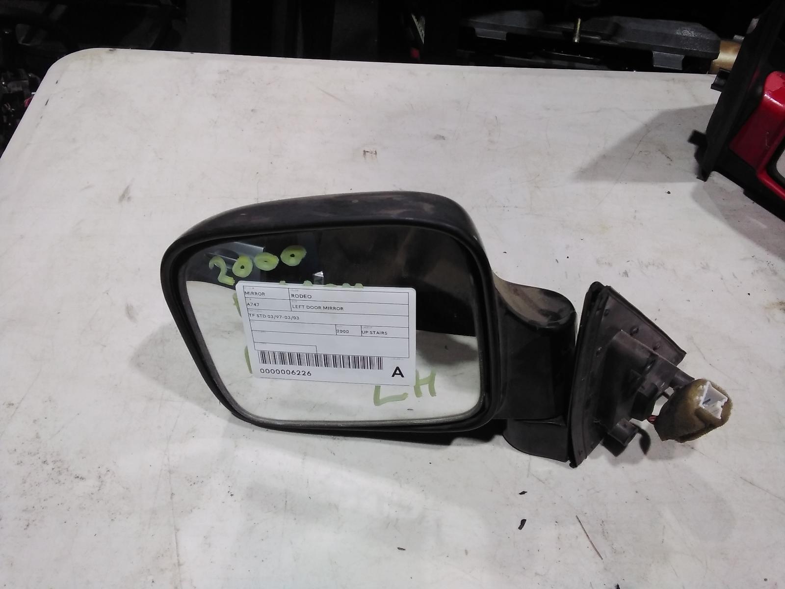 View Auto part Left Door Mirror Holden Rodeo 2000