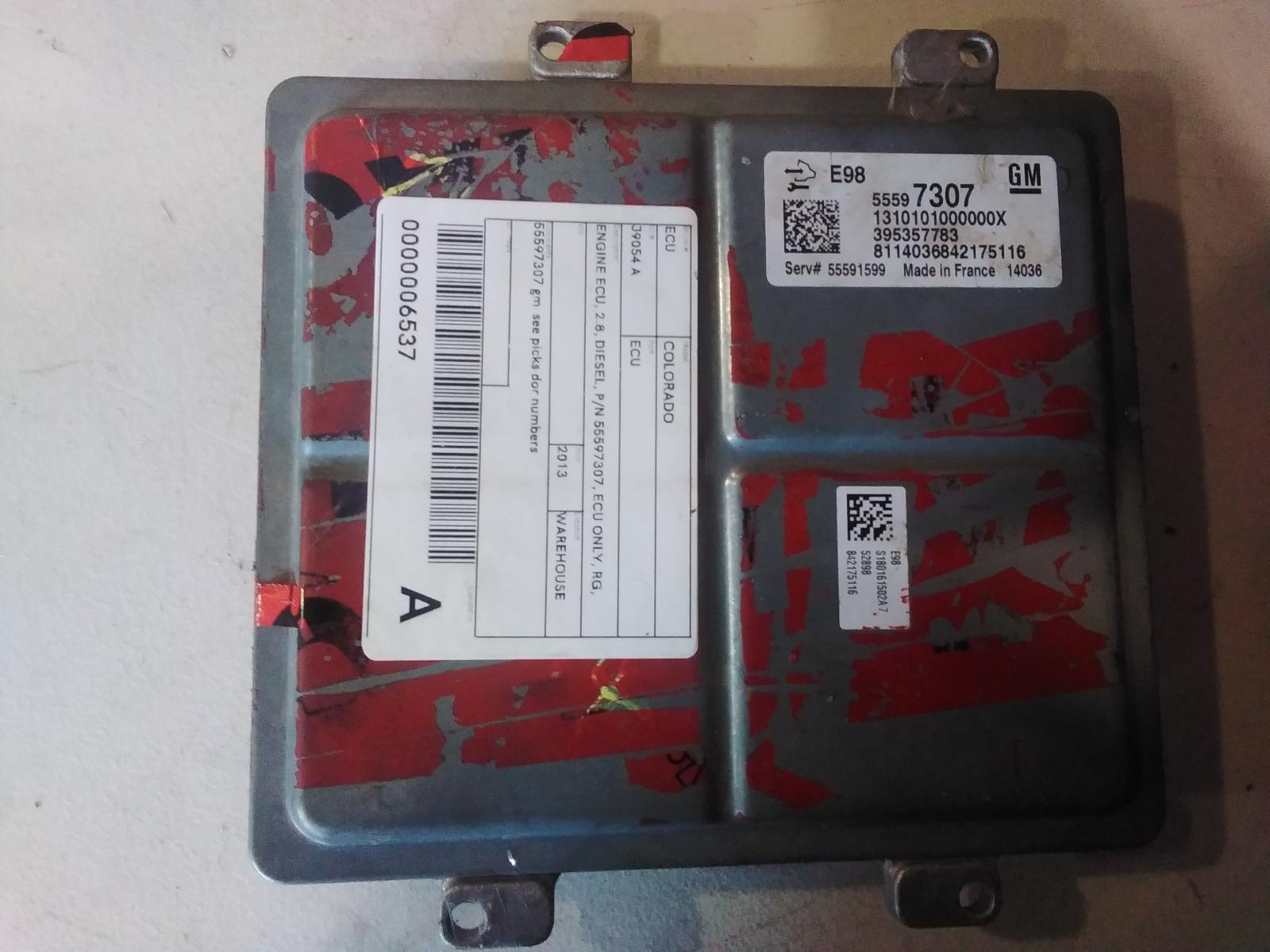 View Auto part Ecu Holden Colorado 2013