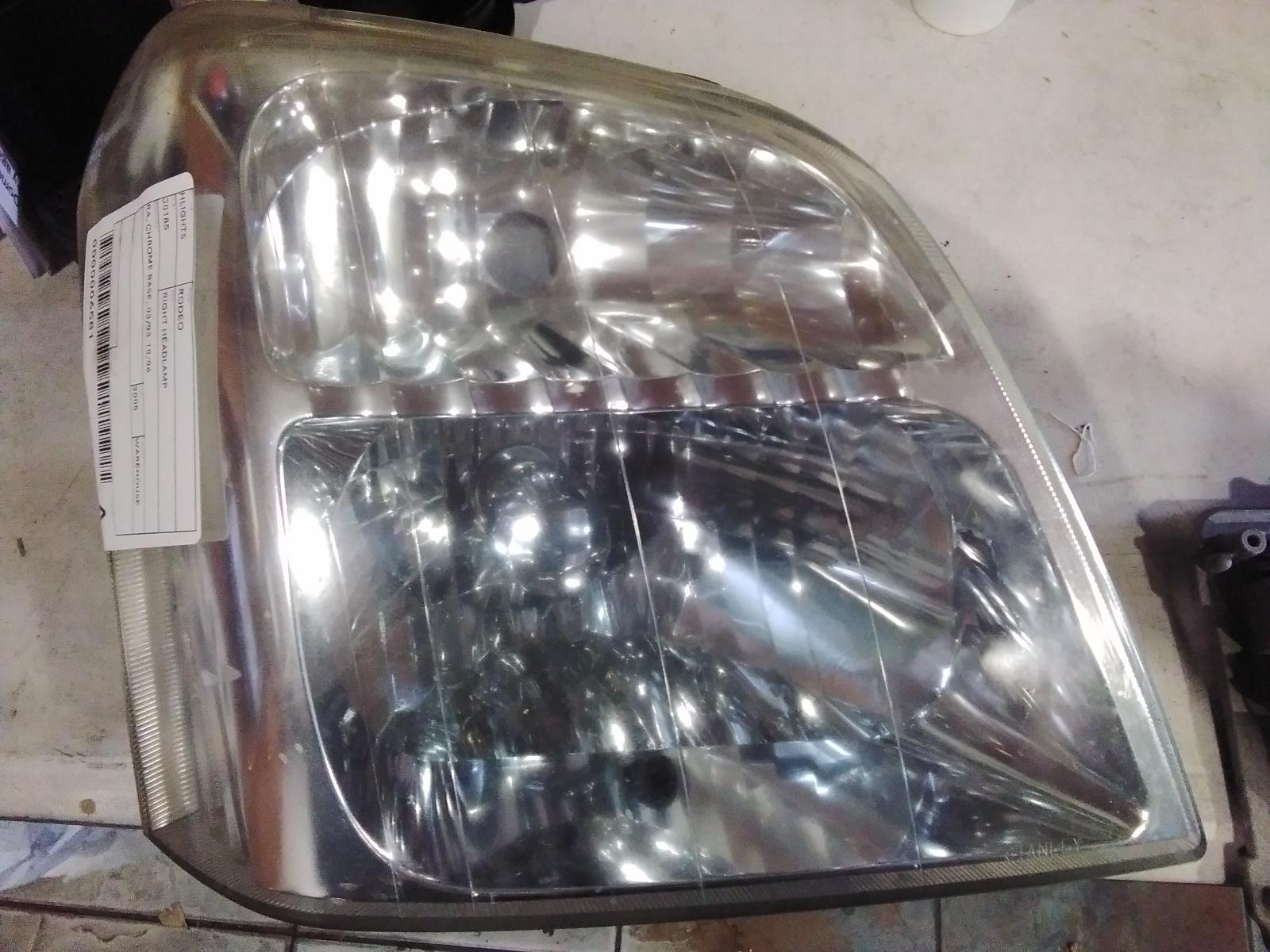 2005 Holden Rodeo Right Headlamp View Auto part Right Headlamp Holden Rodeo 2005