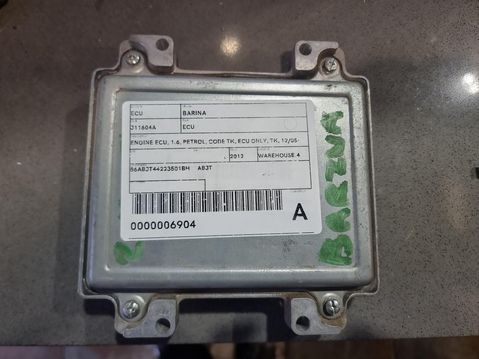 View Auto part Ecu Holden Barina 2012