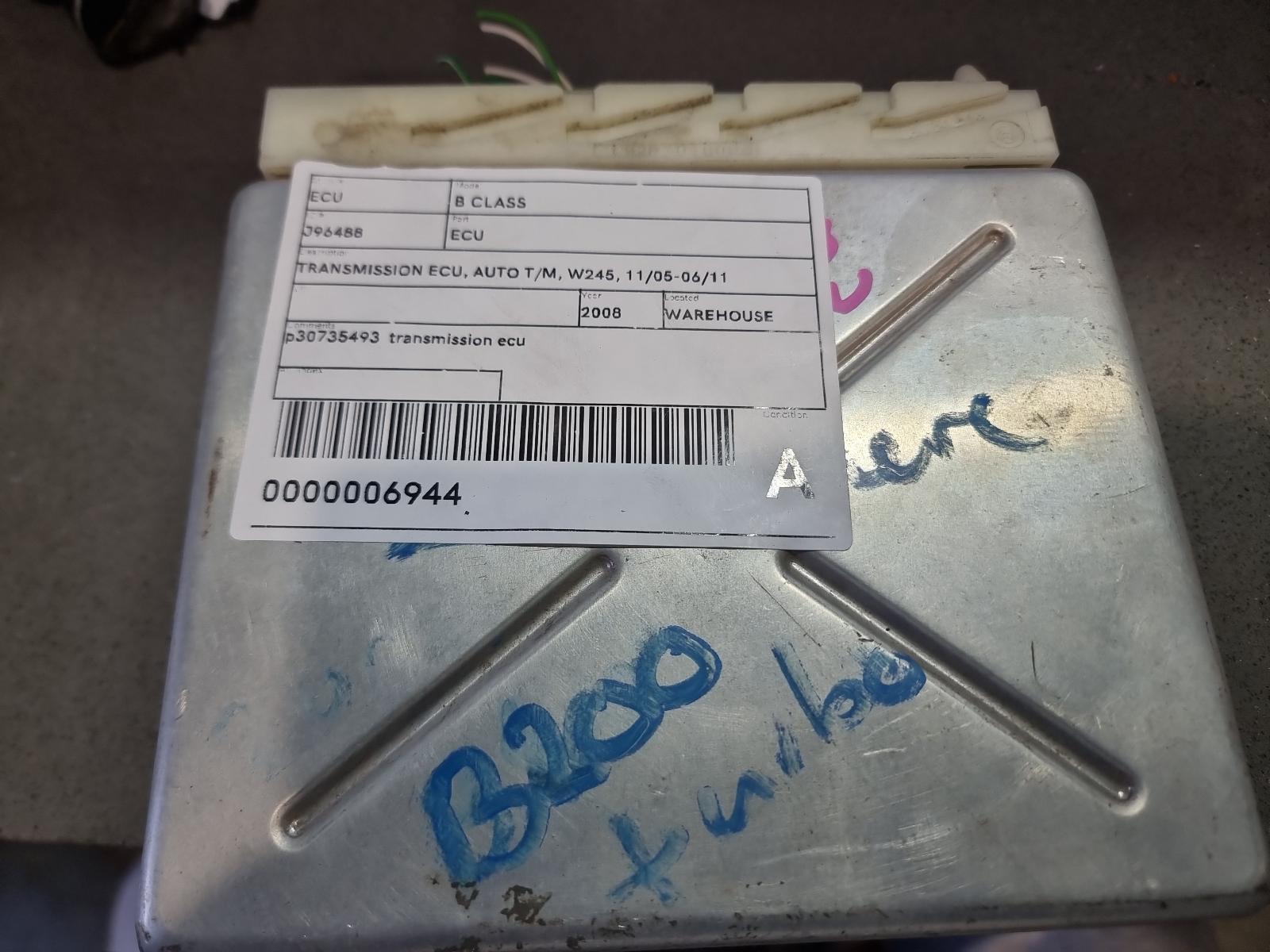 View Auto part Ecu Mercedes B Class 2008