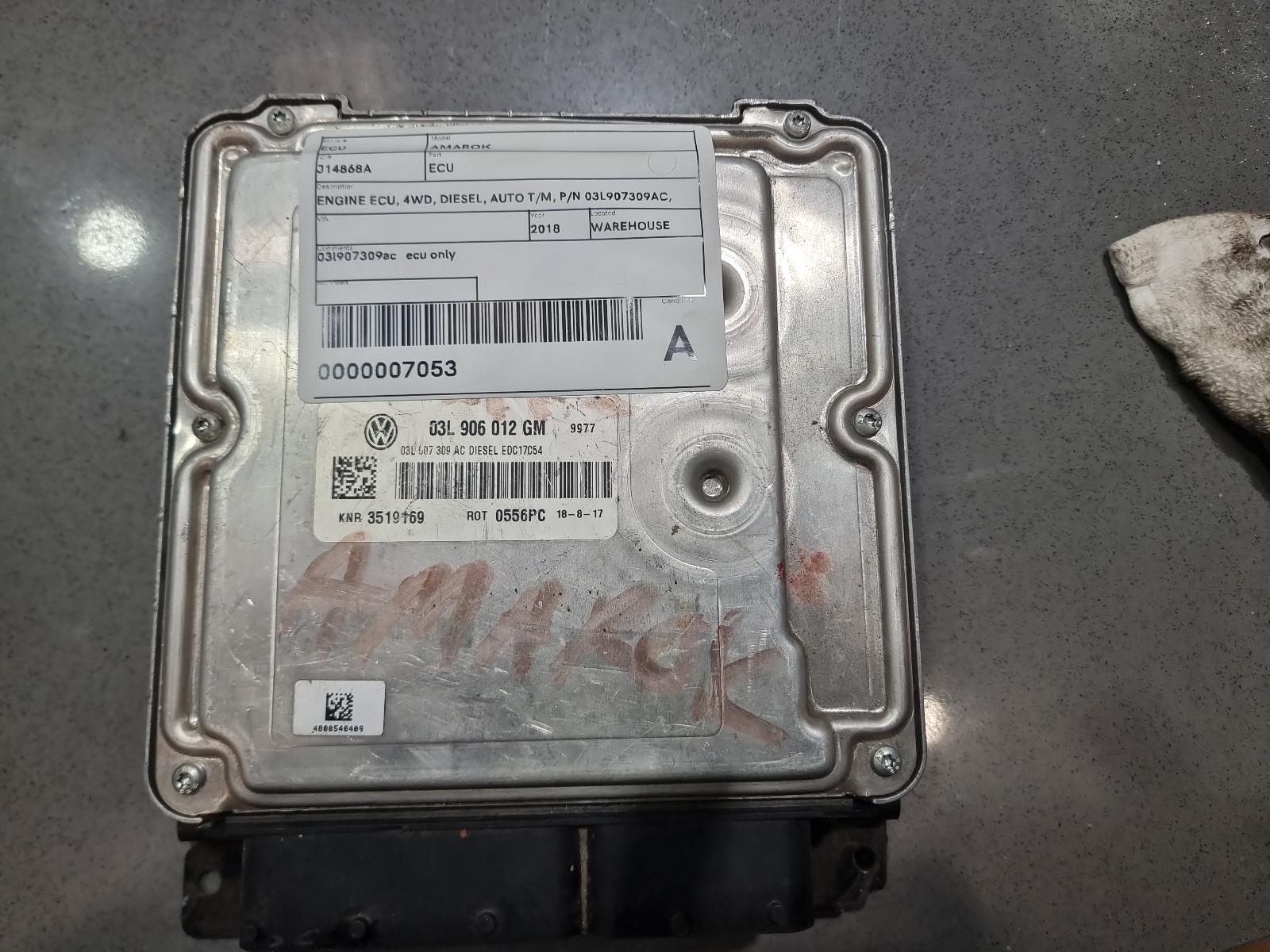View Auto part Ecu Volkswagen Amarok 2018