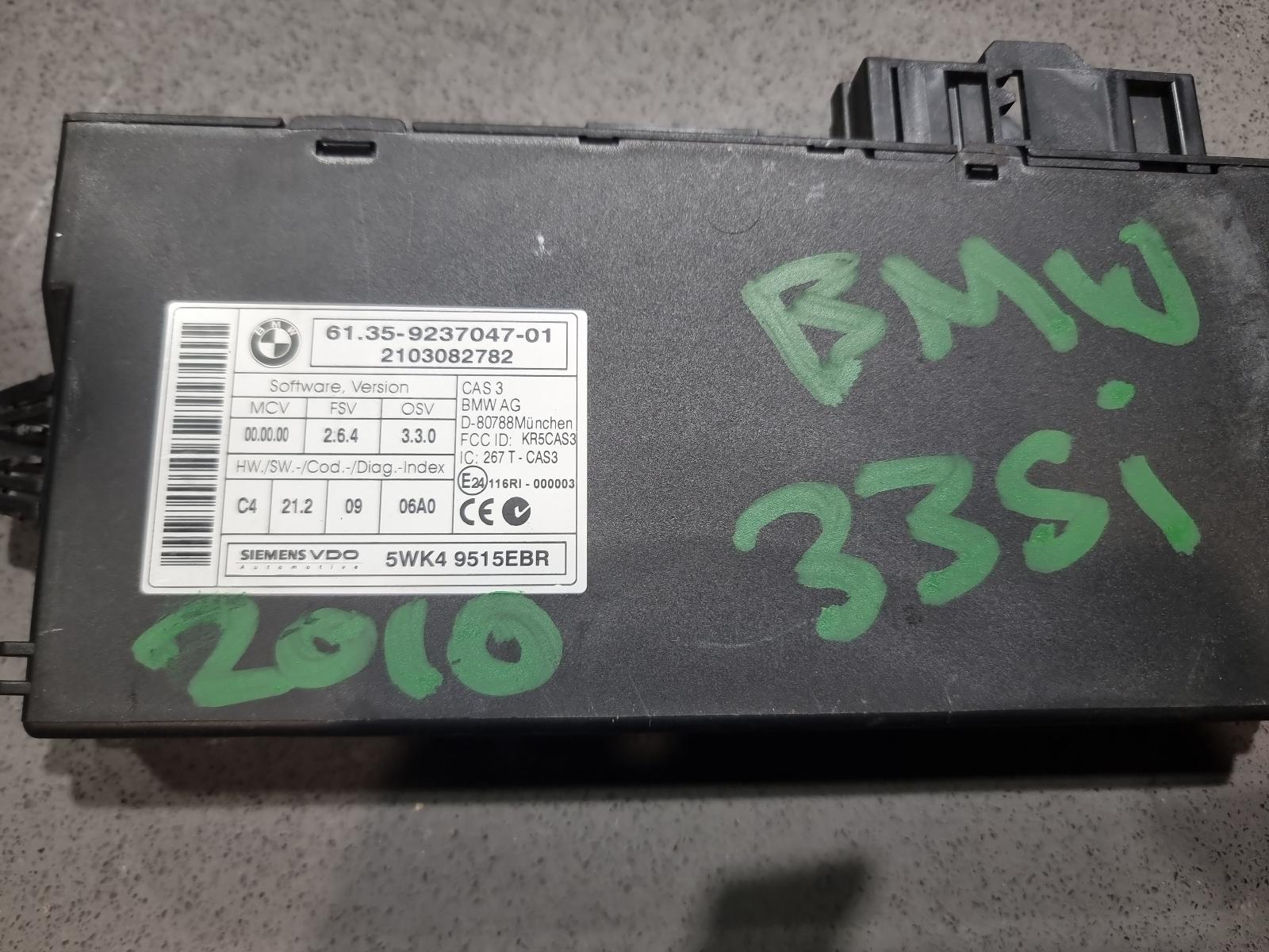 View Auto part Ecu Bmw 3 Series 2010