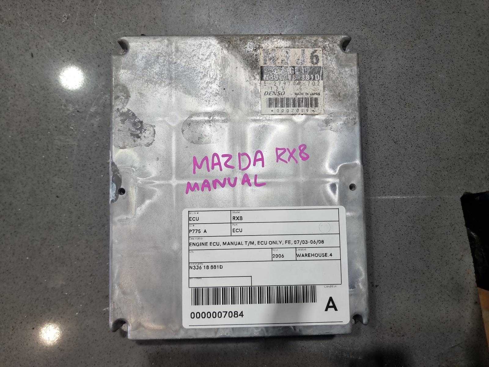 View Auto part Ecu Mazda Rx8 2006