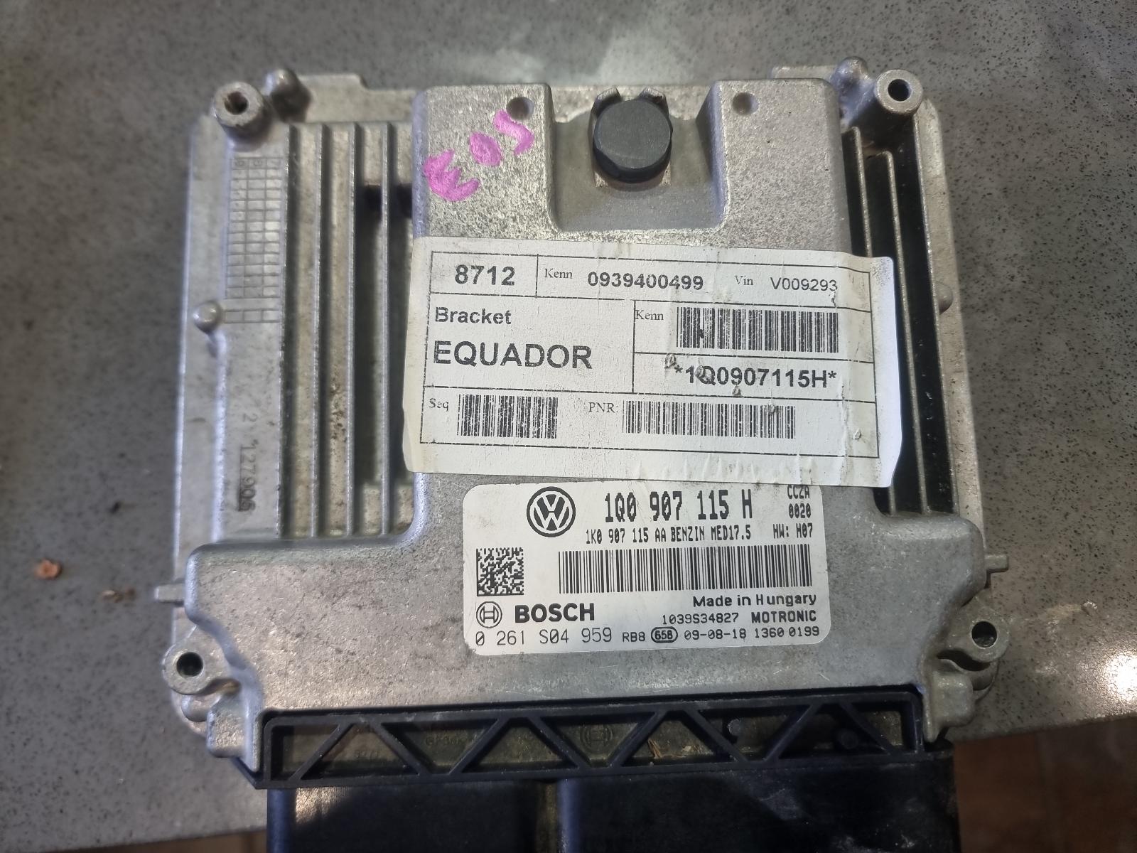 View Auto part Ecu Volkswagen Eos 2010