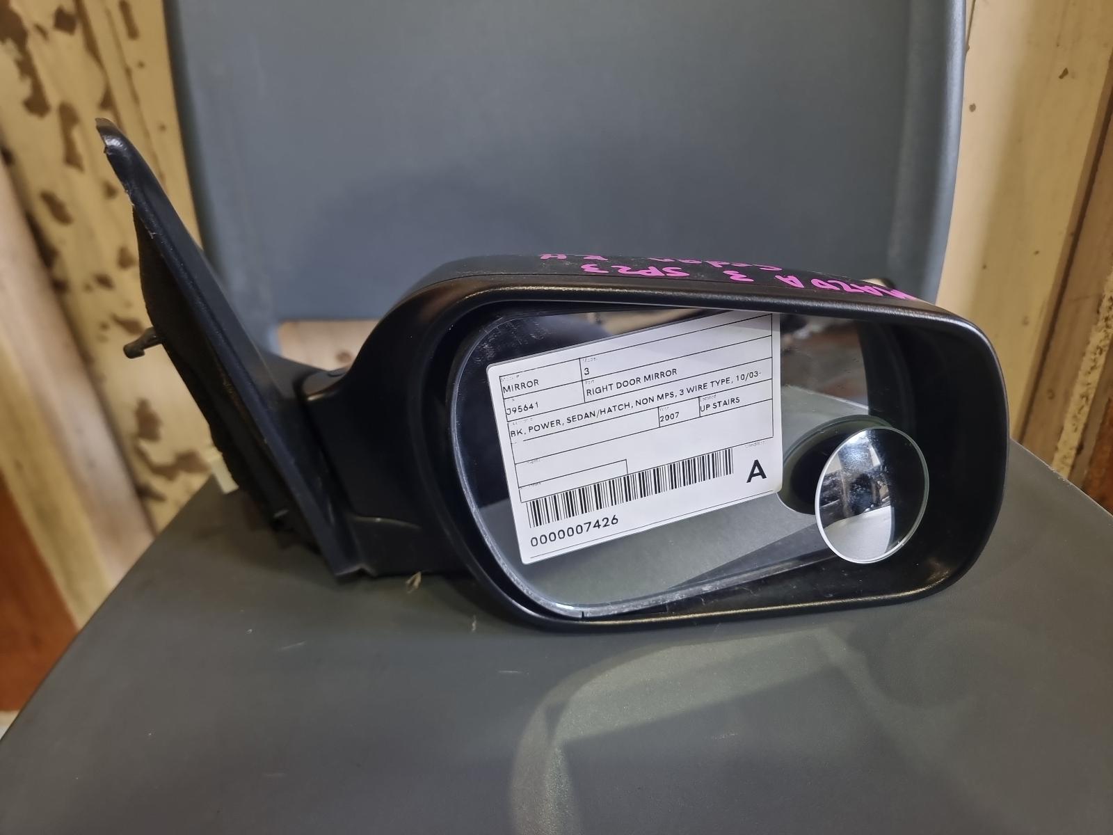 View Auto part Right Door Mirror Mazda 3 2007