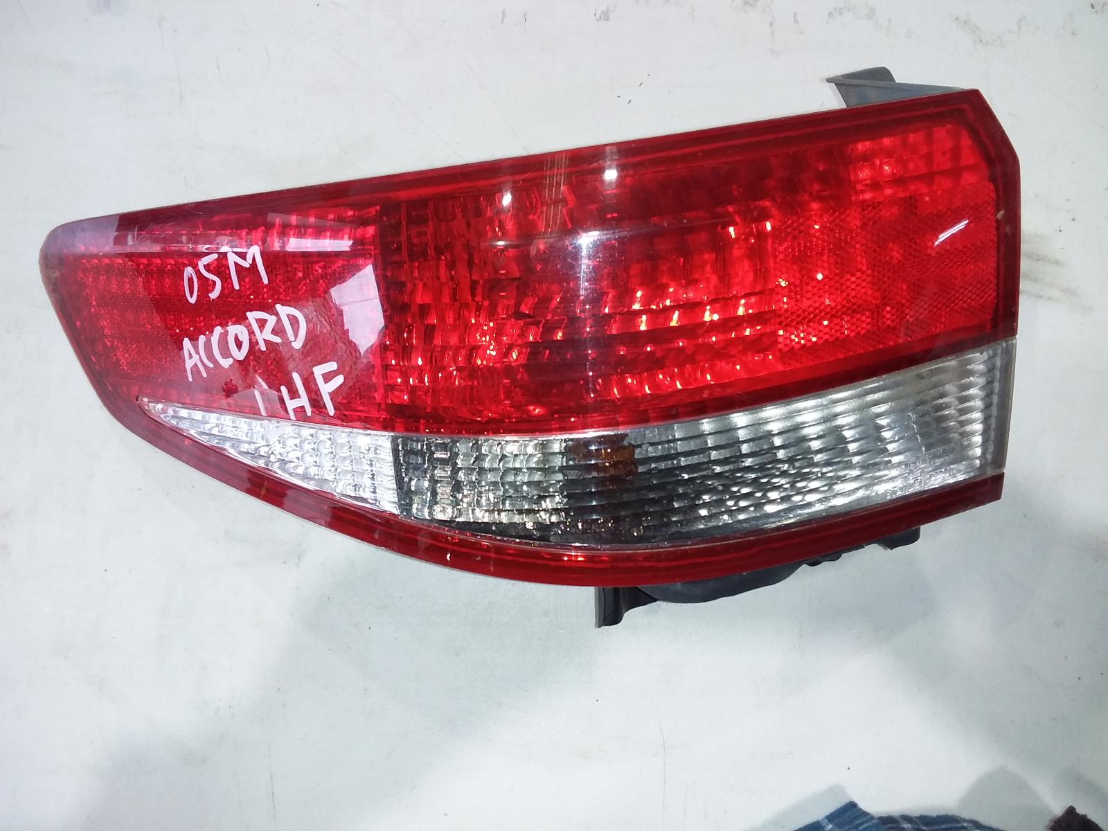 2007 Honda Accord Left Taillight View Auto part Left Taillight Honda Accord 2007